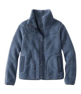 Women's Bean's Sherpa Fleece Jacket