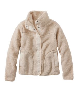 Women's Bean's Sherpa Fleece Jacket