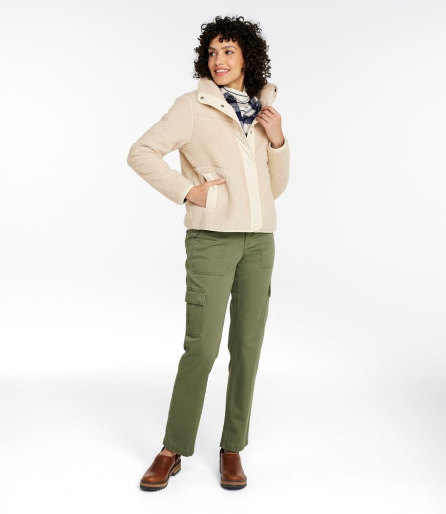 Women's Bean's Sherpa Fleece Jacket