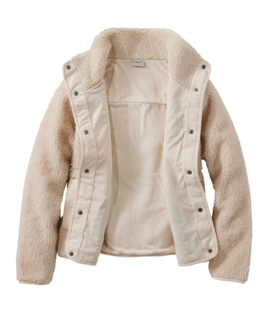 Women's Bean's Sherpa Fleece Jacket