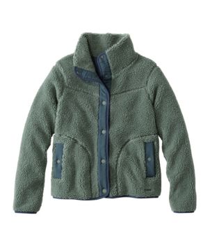 Women's Bean's Sherpa Fleece Jacket