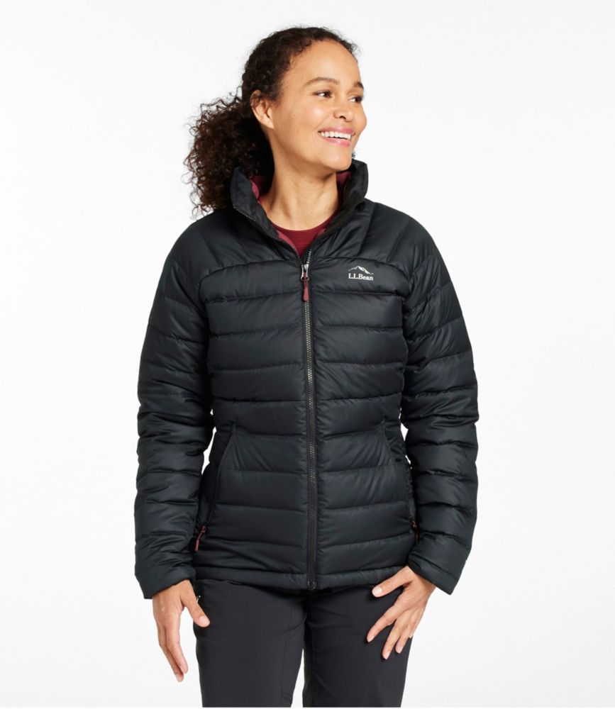 Women's Bean's Down Jacket, Dark Pine, small image number 2