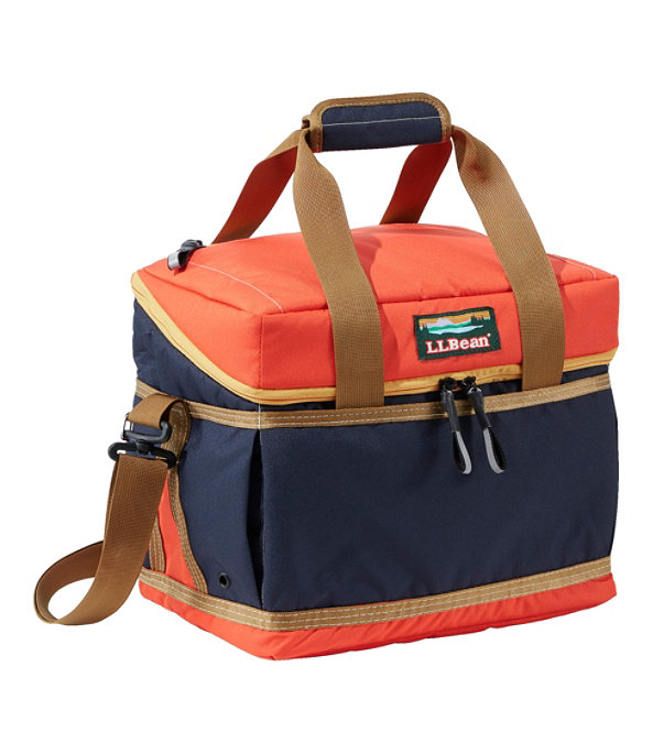 Soft Pack Cooler, Picnic, Bright Navy/Rustic Orange, large image number 0