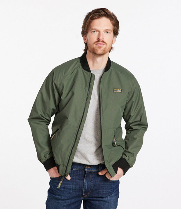 Ll bean flight jacket best sale