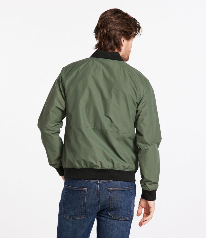 Men's 3-Season Bomber Jacket, Thyme, small image number 3