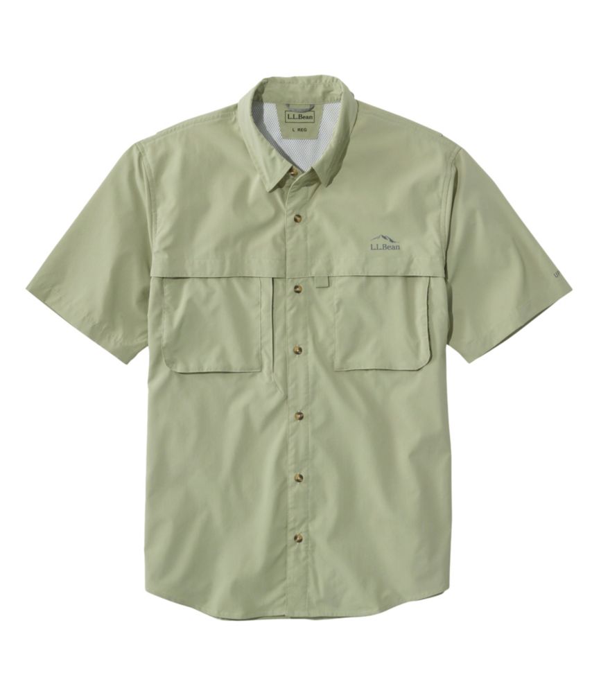 L.L. Bean Embroidered Button-front Shirts for Men