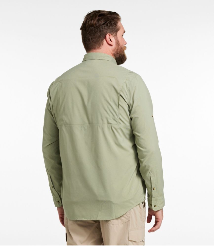 Men's Tropicwear Shirt, Long-Sleeve, Dusty Sage, small image number 5