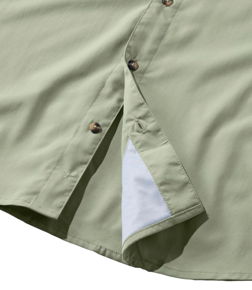 Men's Tropicwear Shirt, Long-Sleeve, Dusty Sage, small image number 7