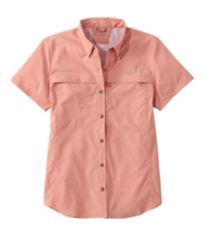 Women's Vacationland Seersucker Shirt, Short-Sleeve Popover