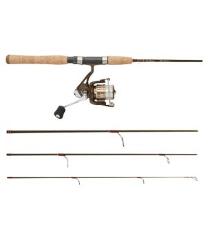 Double L Spin Rod and Reel Outfit Moss, Aluminium | L.L.Bean, 6'6