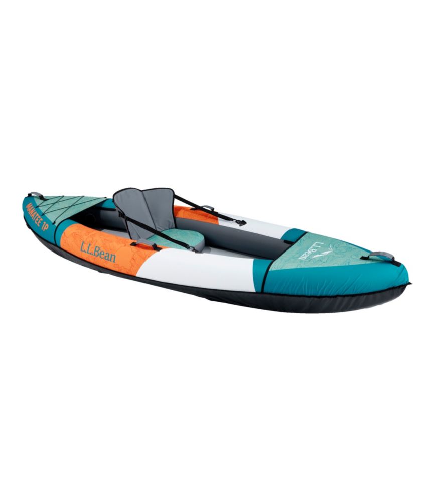 L.L.Bean Manatee Inflatable Kayak Package, 10', Adventure Topo, small image number 3