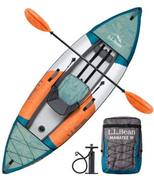 L.L.Bean Manatee Inflatable Kayak Package, 10'