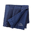 L.L.Bean Stowaway Blanket, Bright Navy, small image number 0