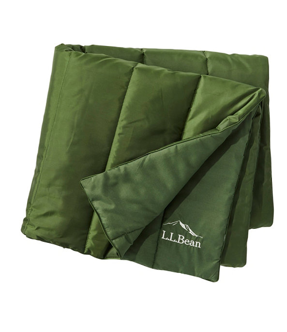 L.L.Bean Stowaway Blanket, Deep Loden, largeimage number 0