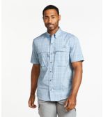 Men's Tropicwear Shirt, Plaid Short-Sleeve