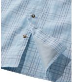 Men's Tropicwear Shirt, Plaid Short-Sleeve