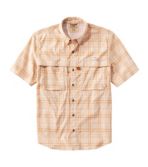 Men's Tropicwear Shirt, Plaid Short-Sleeve