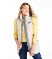 Women's Bean's Sherpa Fleece Long Vest