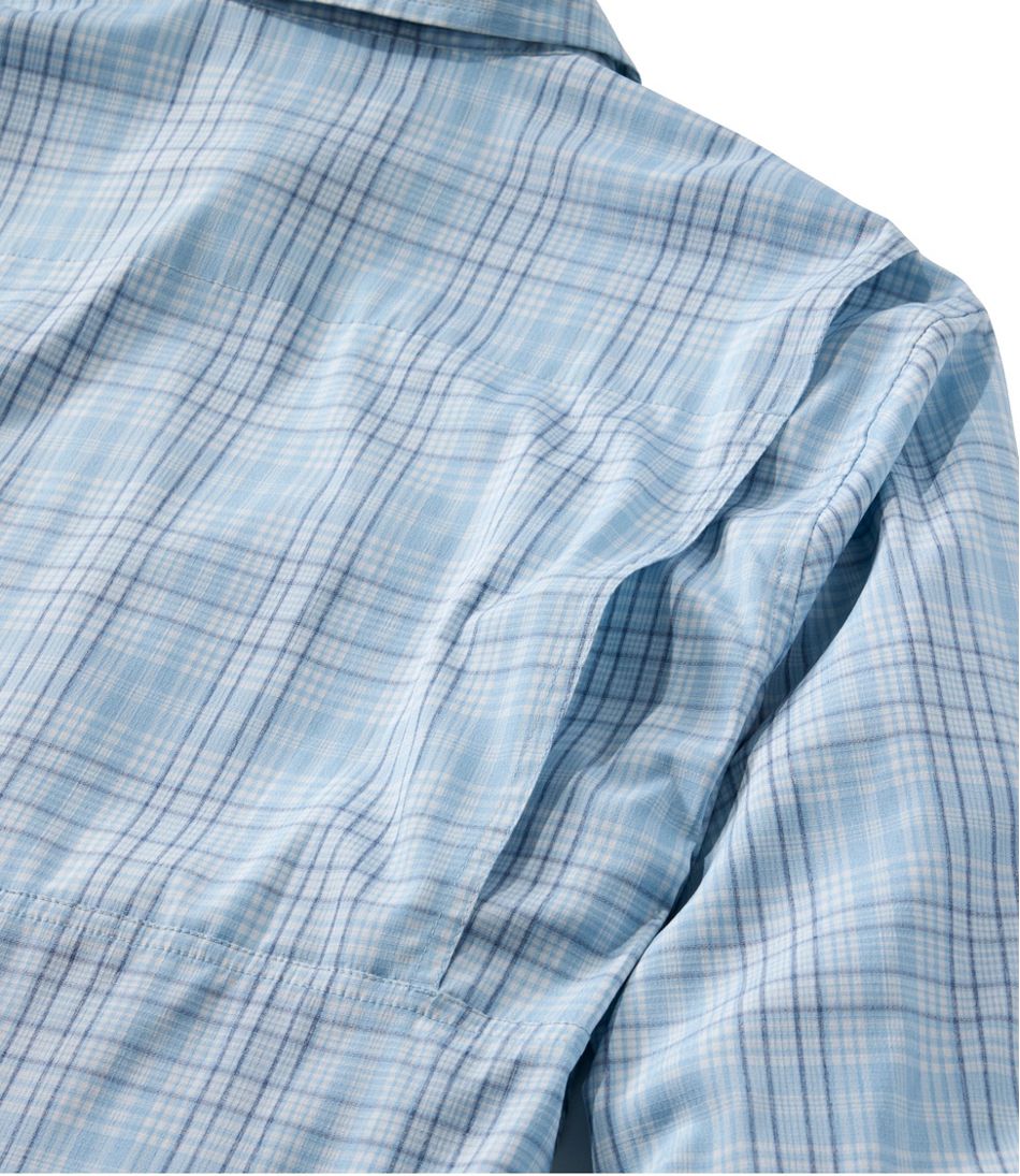 L.L. Bean, Shirts, Ll Bean 0 Cotton Blue Plaid Vented Button Down Large  Regular Fit