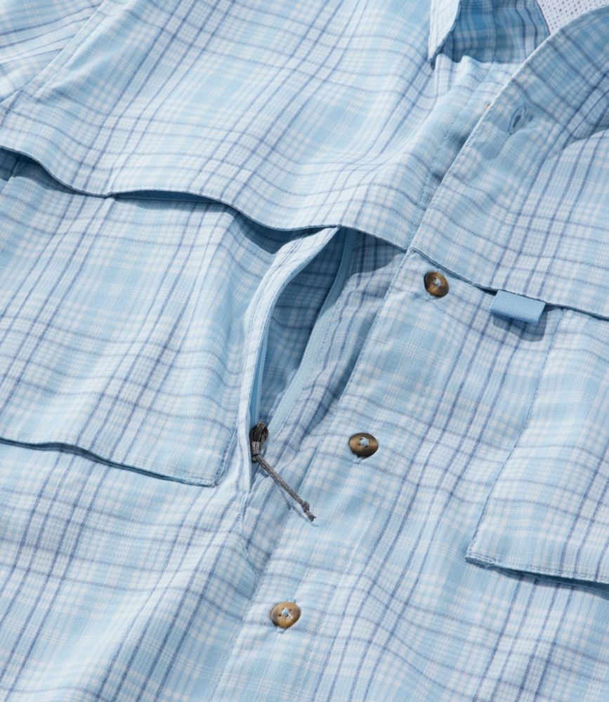 Men's Tropicwear Shirt, Plaid Short-Sleeve