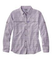 Women's Tropicwear Shirt, Plaid Long-Sleeve | Shirts