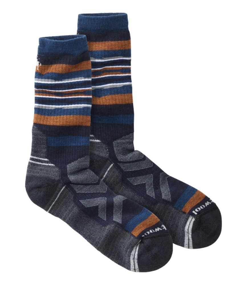 Men's Smartwool Performance Hike Full Cushion Rail Stripe Sock, Crew