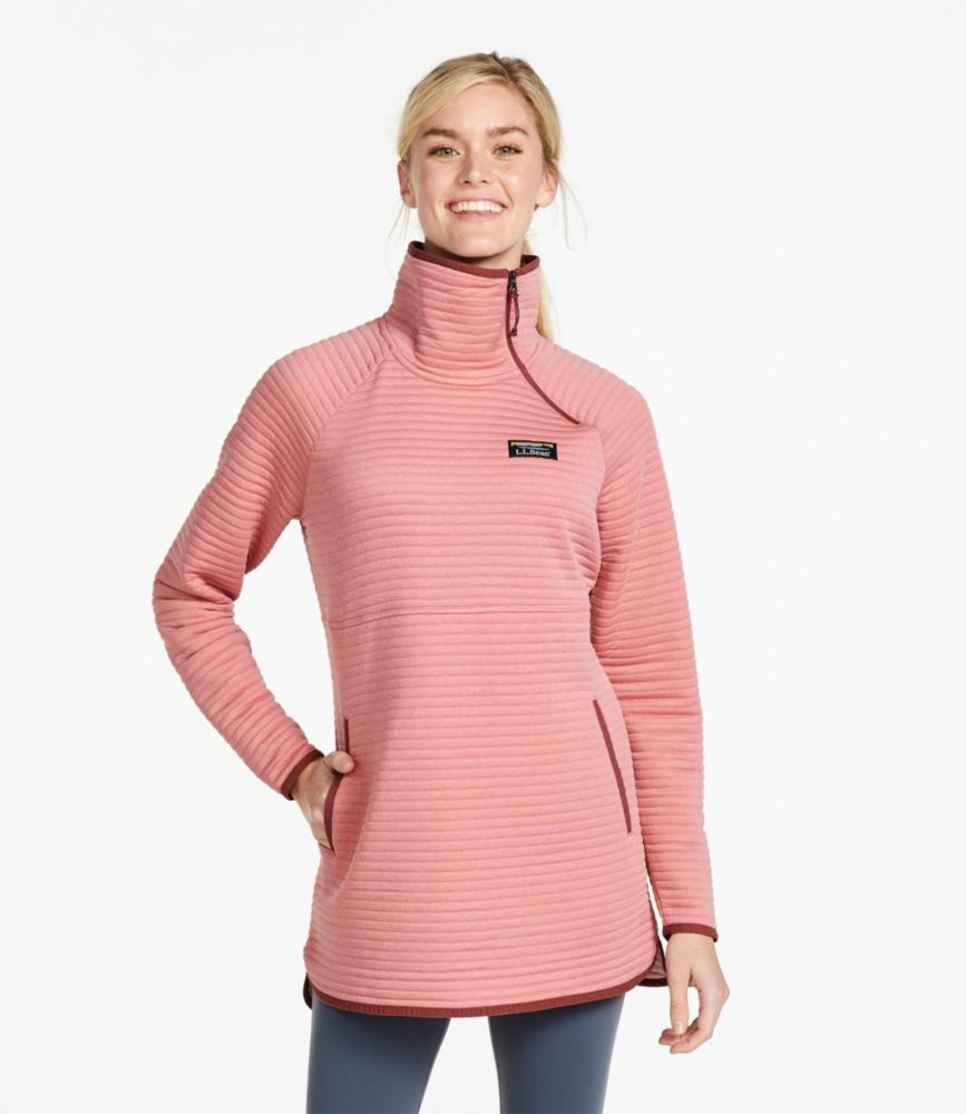 Women's Airlight Knit Asymmetrical Quarter-Zip Tunic