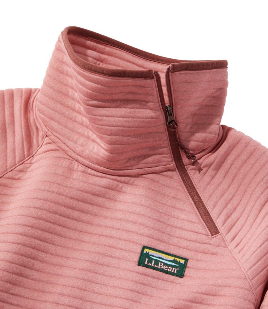 Women's Airlight Knit Asymmetrical Quarter-Zip Tunic, , small image number 3