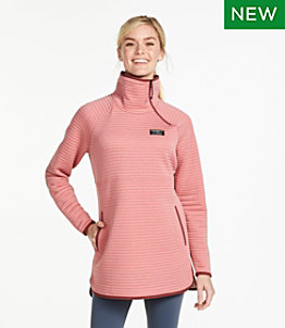 Women's Airlight Knit Asymmetrical Quarter-Zip Tunic