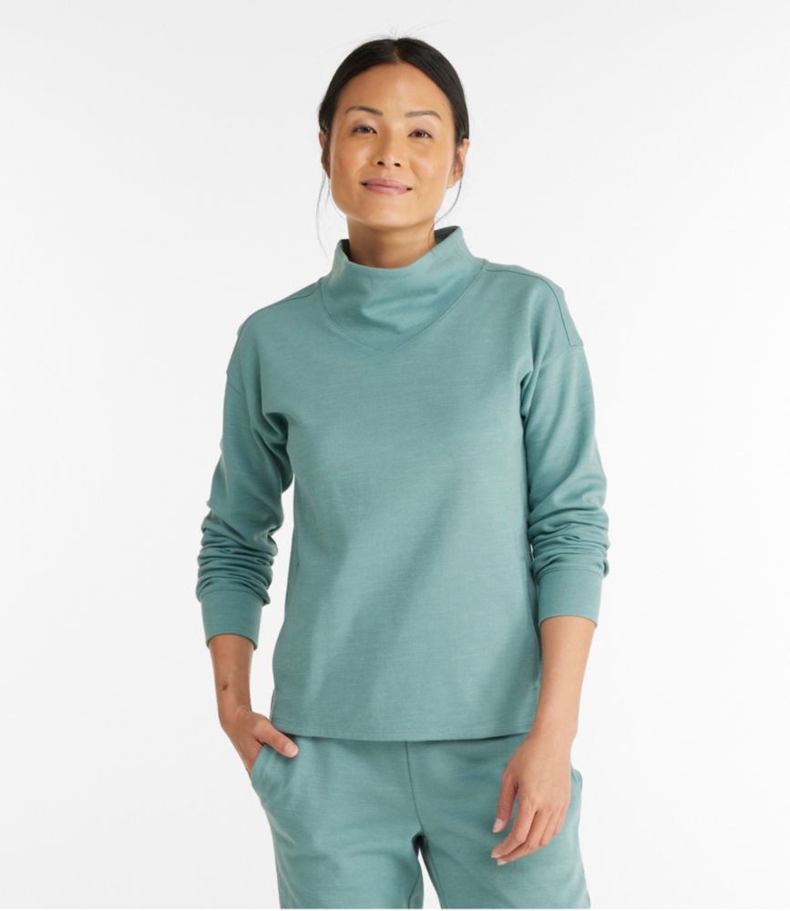 ll bean funnel neck pullover