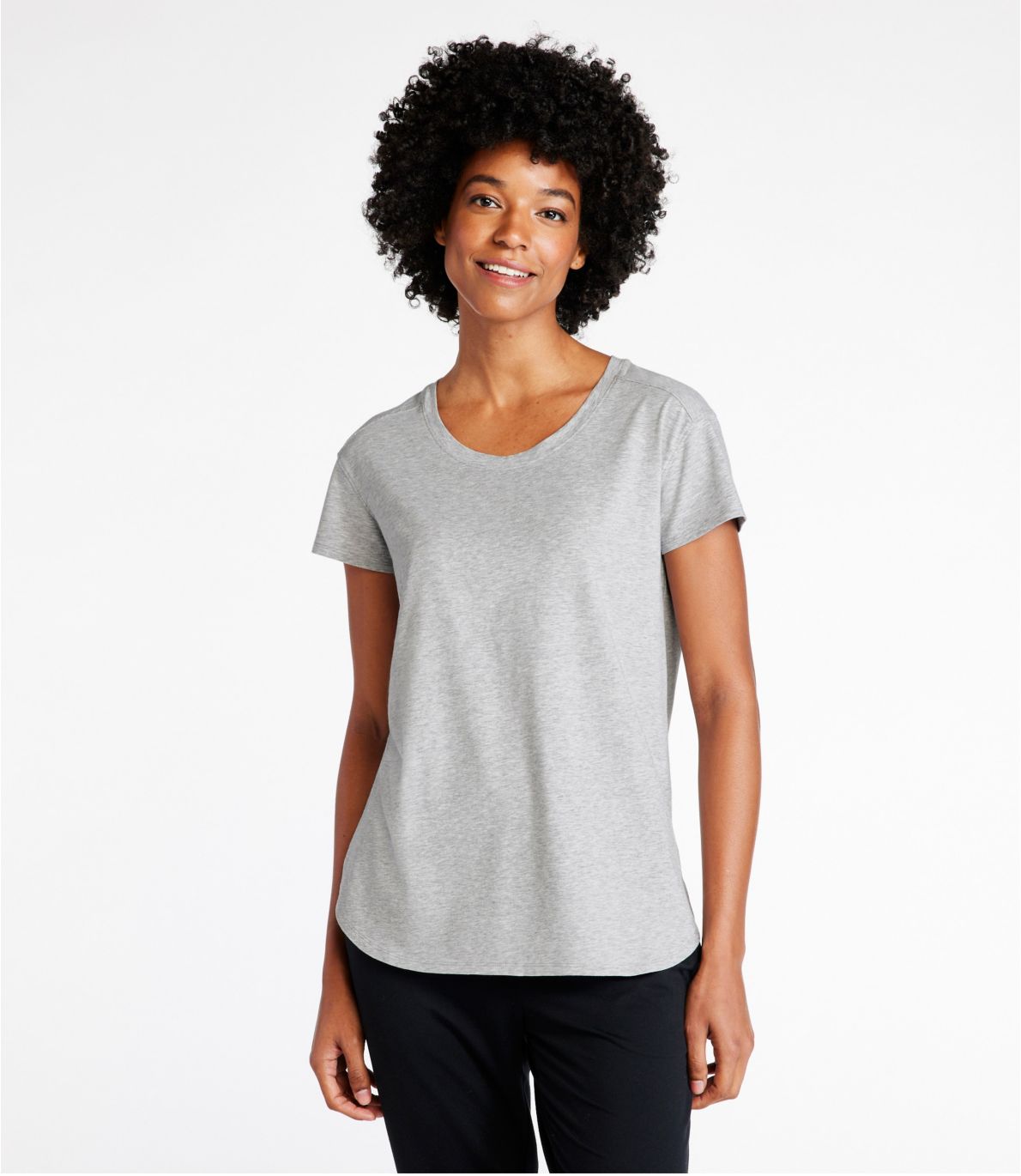 Women's Beyond Soft Crewneck Tee, Short-Sleeve