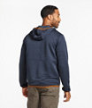 Airlight Knit Hoodie Pullover, Navy, small image number 2