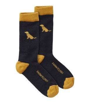 Adults' Farm to Feet Sunderland Crew Socks, Light Cushion