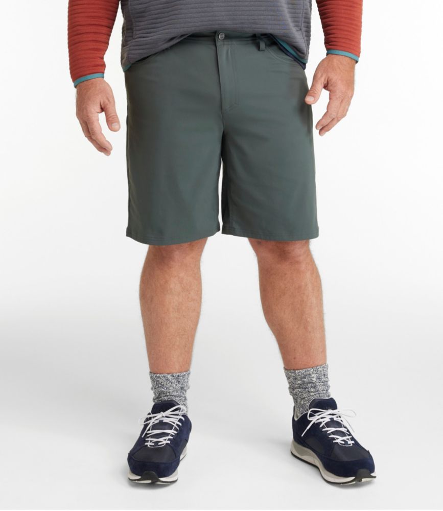 Men's VentureStretch Five-Pocket Shorts, 10", Shadow Green, small image number 4