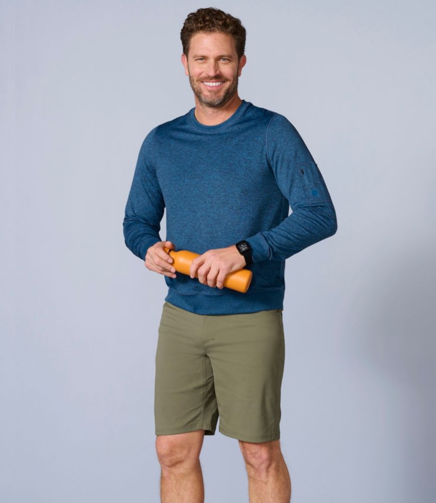 Men's VentureStretch Five-Pocket Shorts, 10", Shadow Green, small image number 6