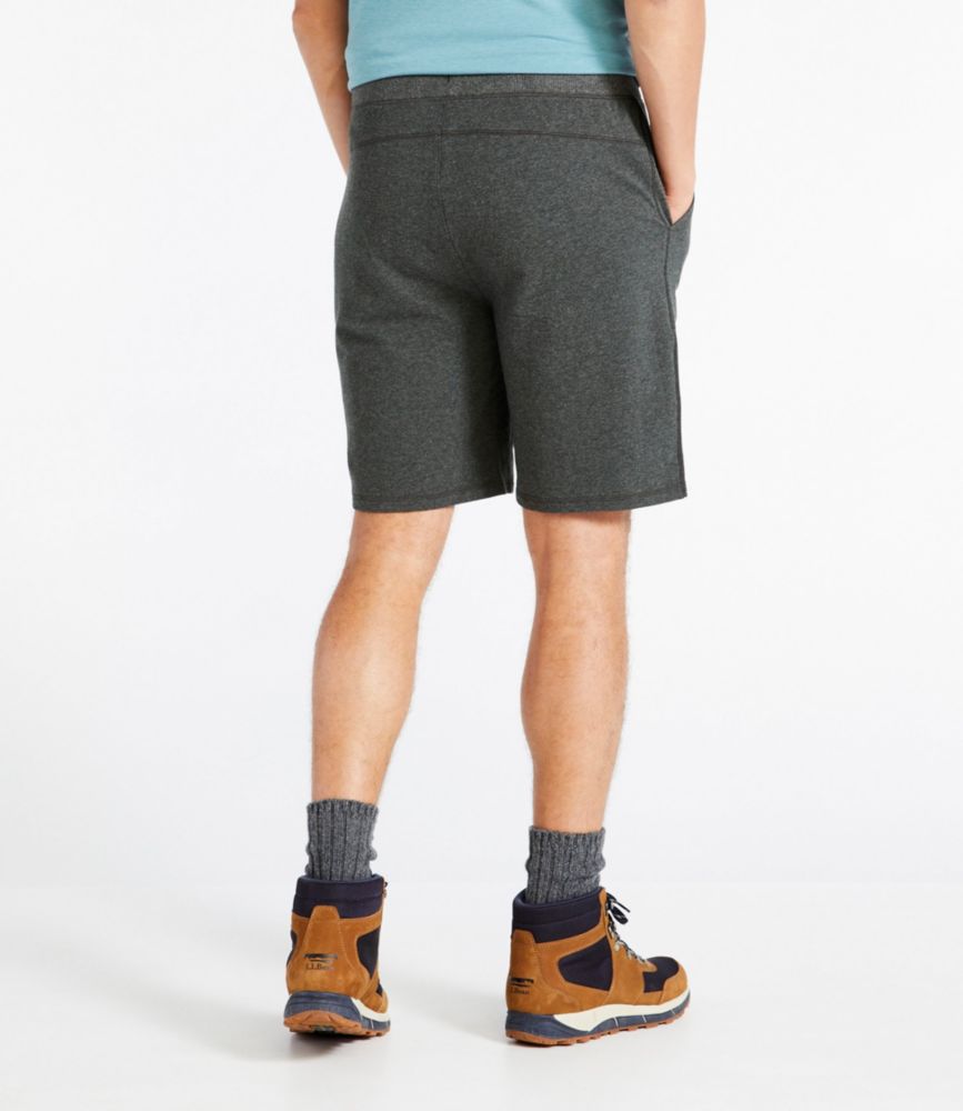 Men's Bean's Comfort Camp Knit Shorts, 9", Carbon Navy, small image number 3