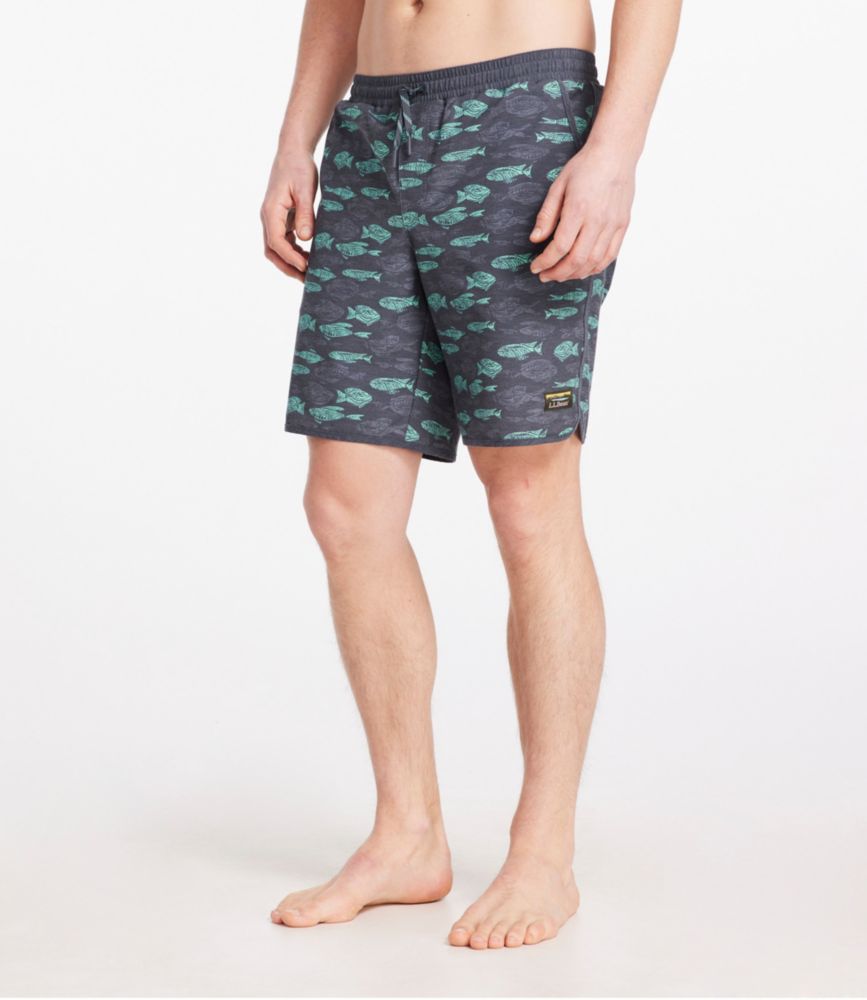 Men's All-Adventure Swim Shorts, Print, 9"