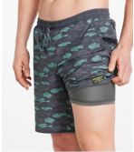 Men's All-Adventure Swim Shorts, Print, 9"