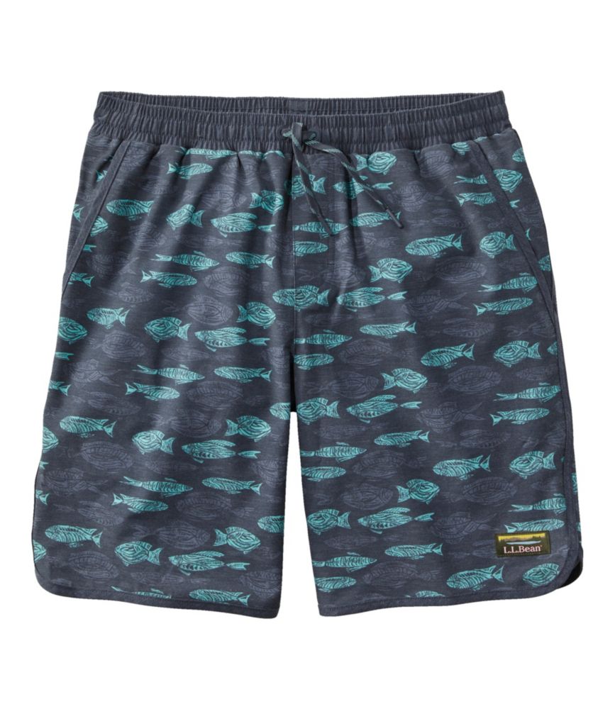 Men's AllAdventure Swim Shorts, 9" Print Swim Trunks at L.L.Bean