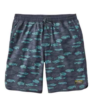 Men's All-Adventure Swim Shorts, 9" Print