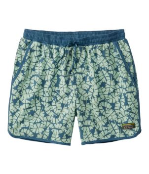 Men's All-Adventure Swim Shorts, Print, 7"