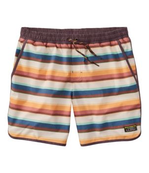 Men's All-Adventure Swim Shorts, 7" Print
