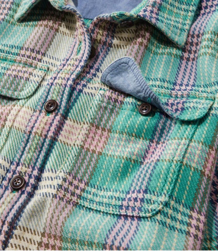 Women's 1912 Overshirt, Glacier Teal, small image number 4