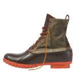 Men's Signature Waxed-Canvas Bean Boots, 8"