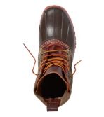 Men's Signature Waxed-Canvas Bean Boots, 8"