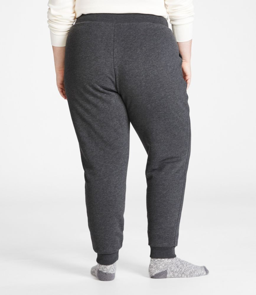 Women's 1912 Sherpa-Lined Lounge Pants, Carbon Navy, small image number 3