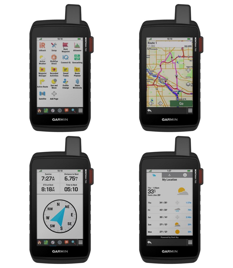 Garmin Montana 700i GPS with inReach Technology