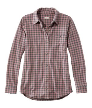 Women's L.L.Bean Favorite Knit Shirt, Plaid