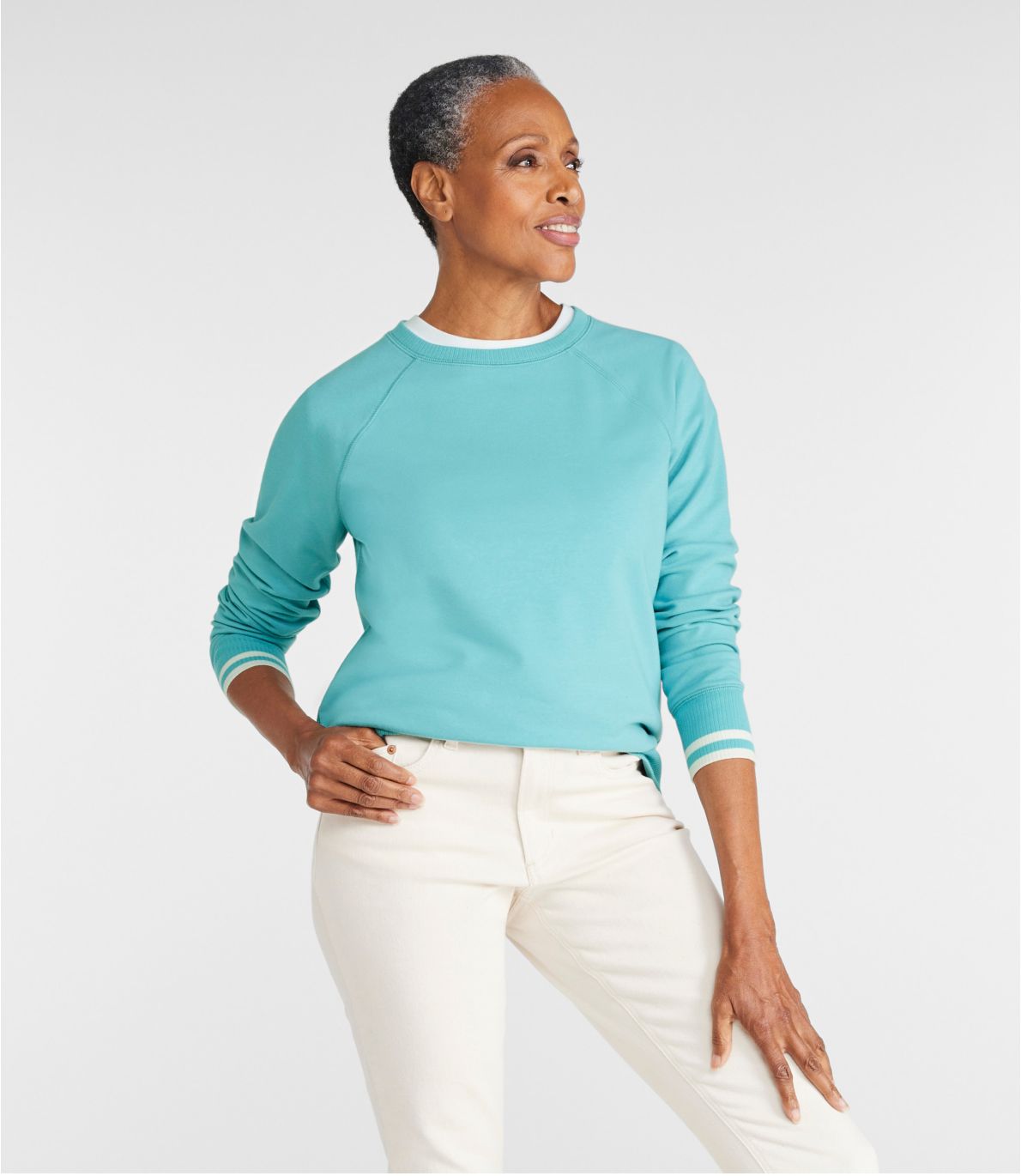Women's L.L.Bean 24/7 Sweats, Crewneck at L.L. Bean