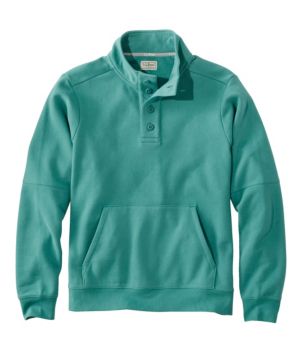 Men's L.L.Bean 1912 Sweatshirt, Button-Mock